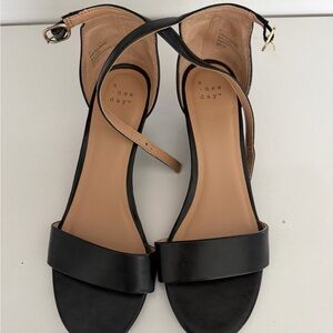 A New Day Elegant Black Sandals